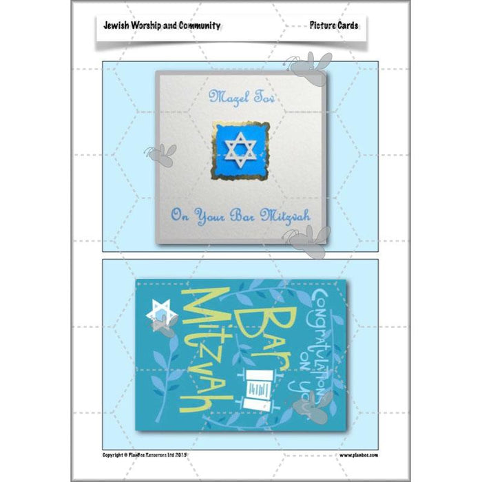 PlanBee Jewish Worship and Community - KS2 RE Lesson by PlanBee