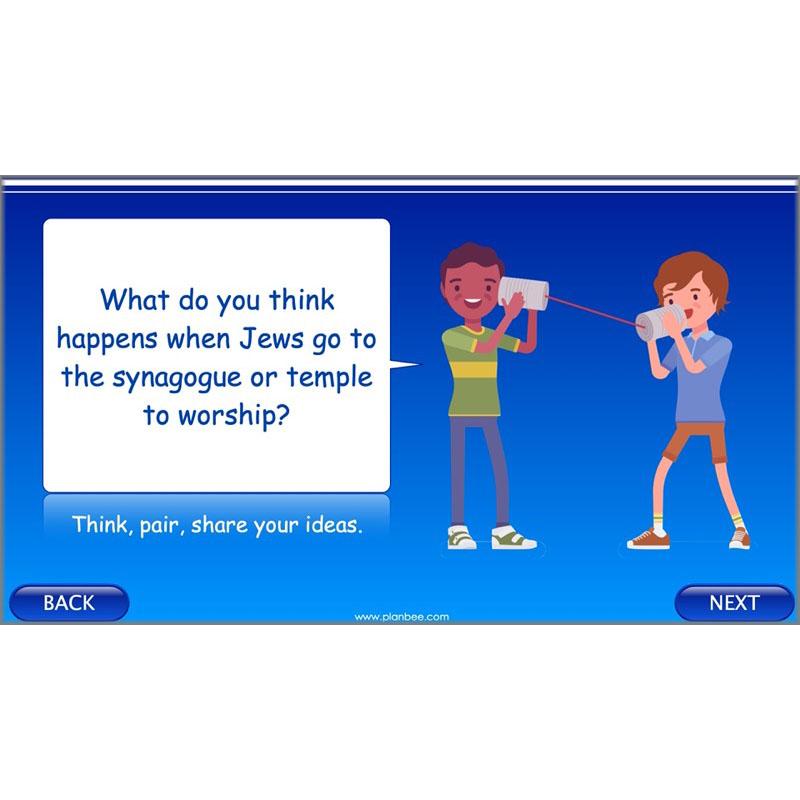 PlanBee Jewish Worship and Community - KS2 RE Lesson by PlanBee