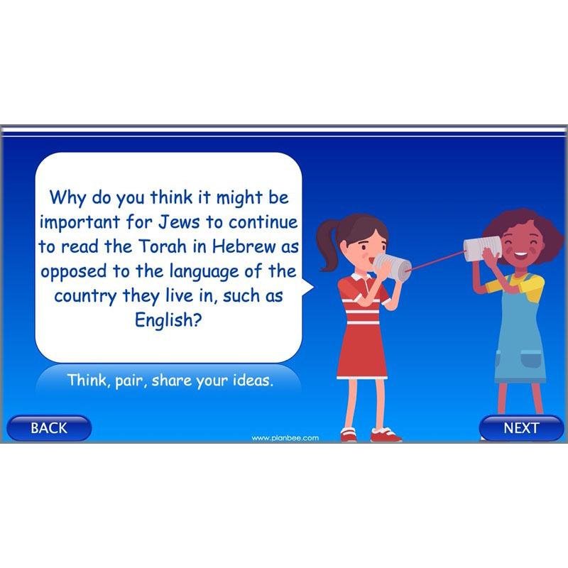 PlanBee Jewish Worship and Community - KS2 RE Lesson by PlanBee