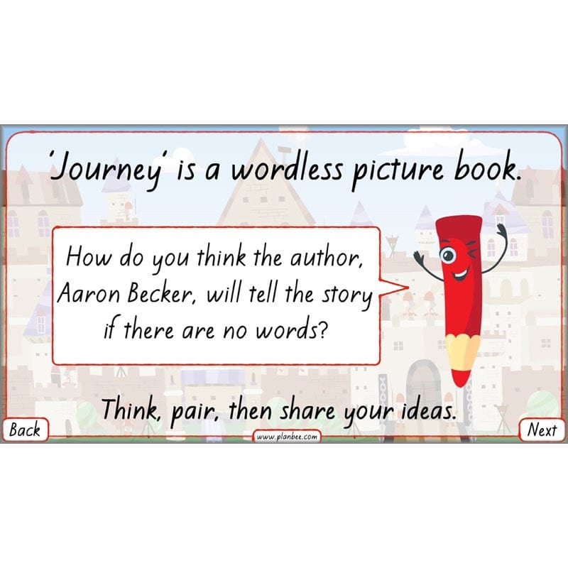PlanBee Journey Aaron Becker Planning | Year 4 Narrative | PlanBee