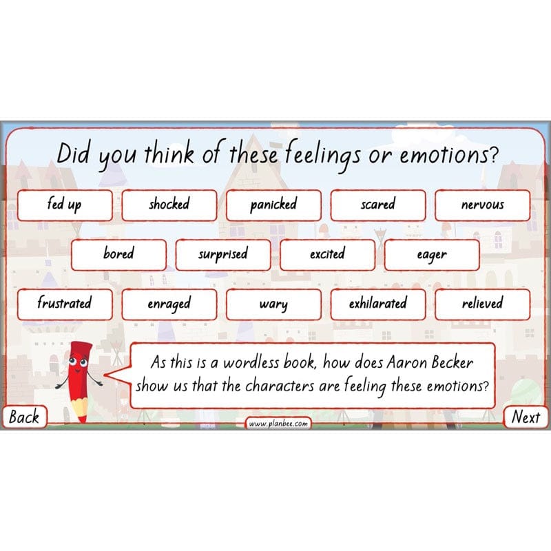 PlanBee Journey Aaron Becker Planning | Year 4 Narrative | PlanBee