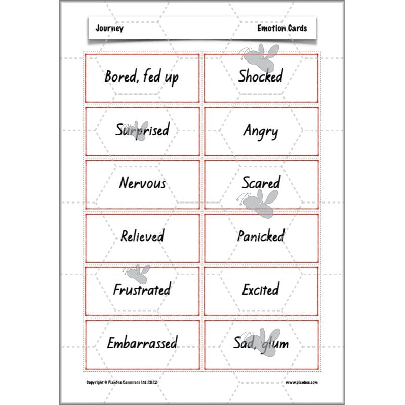 PlanBee Journey Aaron Becker Planning | Year 4 Narrative | PlanBee