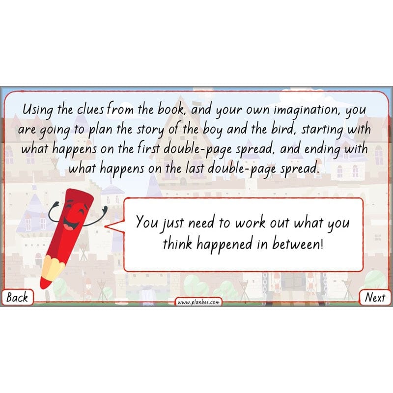 PlanBee Journey Aaron Becker Planning | Year 4 Narrative | PlanBee