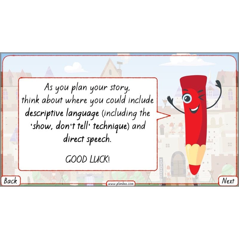 PlanBee Journey Aaron Becker Planning | Year 4 Narrative | PlanBee