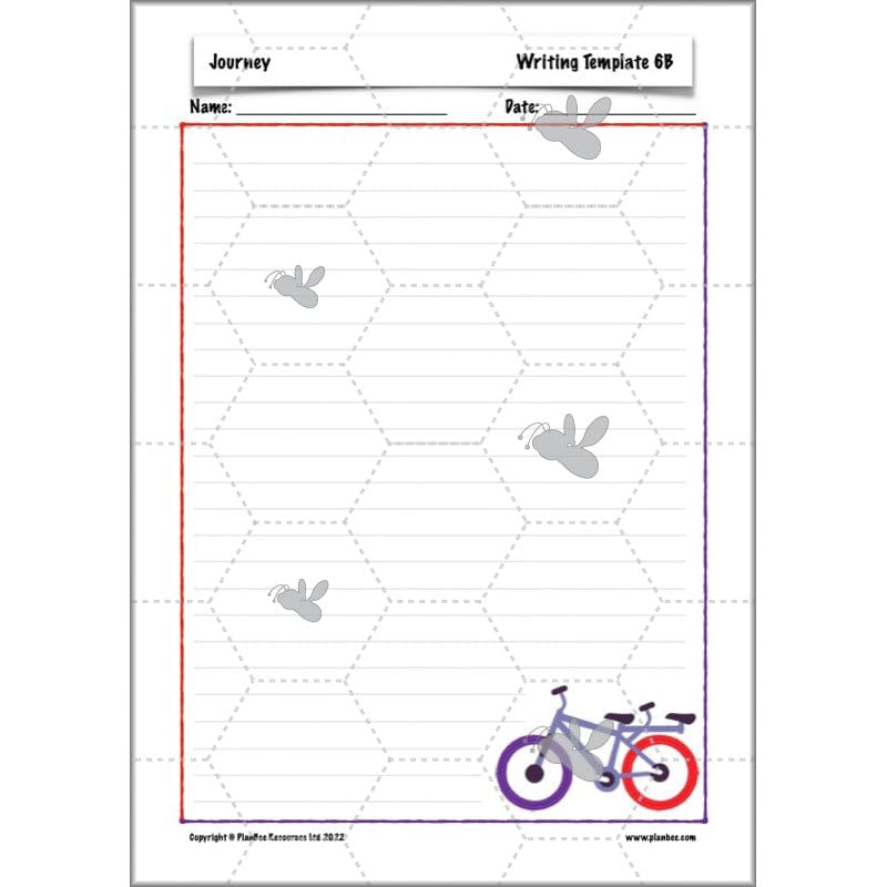 PlanBee Journey Aaron Becker Planning | Year 4 Narrative | PlanBee