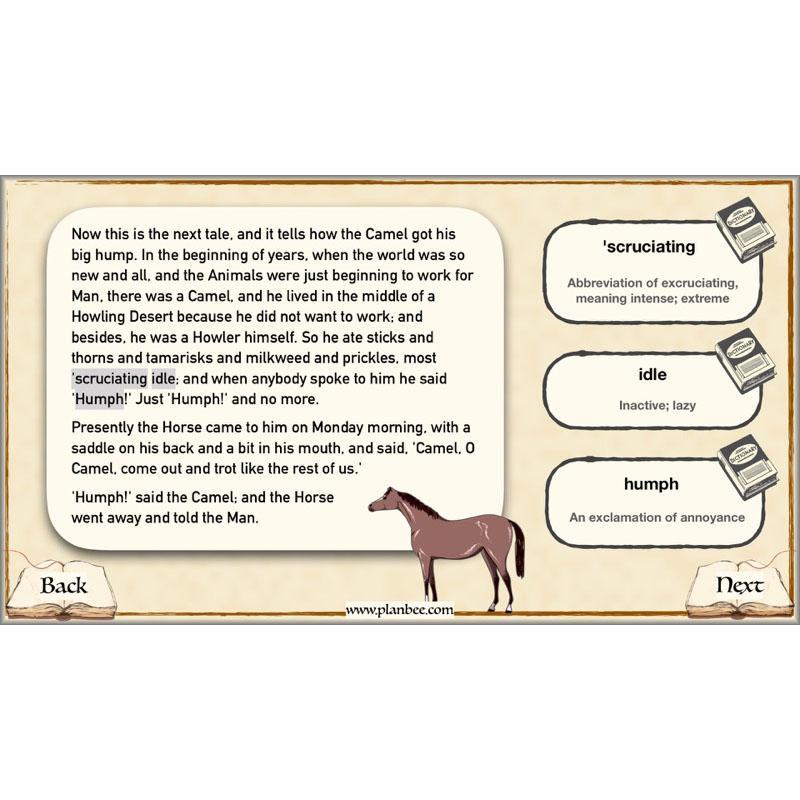 PlanBee Just So Stories KS2 | Year 4 Reading Comprehension Lessons