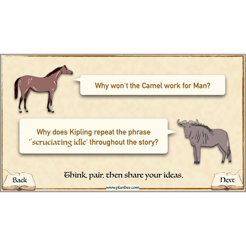 PlanBee Just So Stories KS2 | Reading Comprehension Year 4