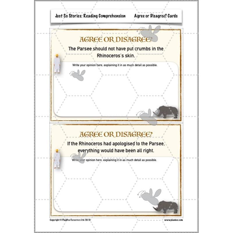 PlanBee Just So Stories KS2 | Year 4 Reading Comprehension Lessons