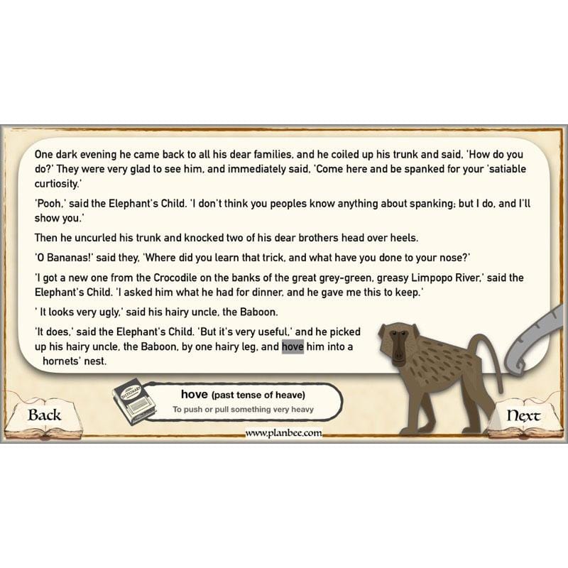PlanBee Just So Stories KS2 | Year 4 Reading Comprehension Lessons