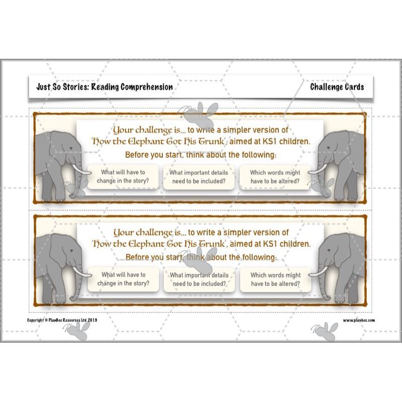 PlanBee Just So Stories KS2 | Year 4 Reading Comprehension Lessons
