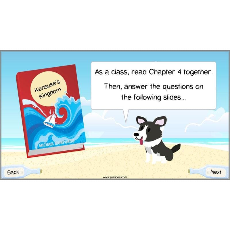 PlanBee Michael Morpurgo Kensuke's Kingdom Planning by PlanBee