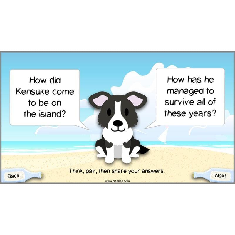 PlanBee Michael Morpurgo Kensuke's Kingdom Planning by PlanBee