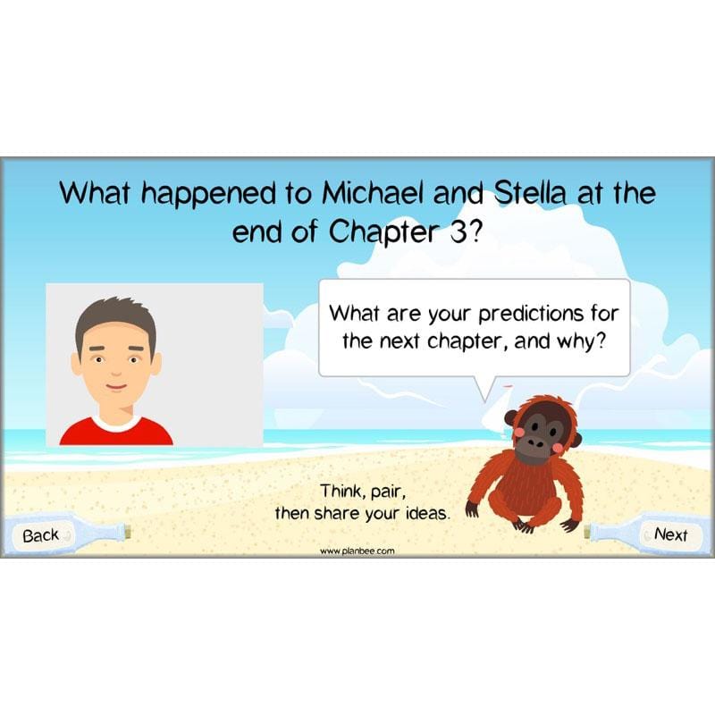 PlanBee Michael Morpurgo Kensuke's Kingdom Planning by PlanBee