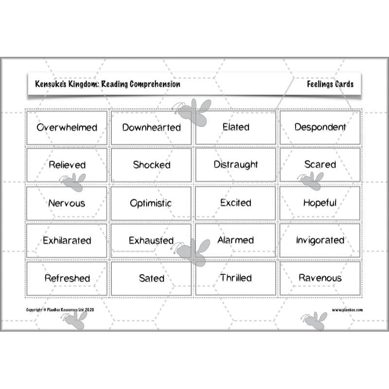 PlanBee Michael Morpurgo Kensuke's Kingdom Planning by PlanBee