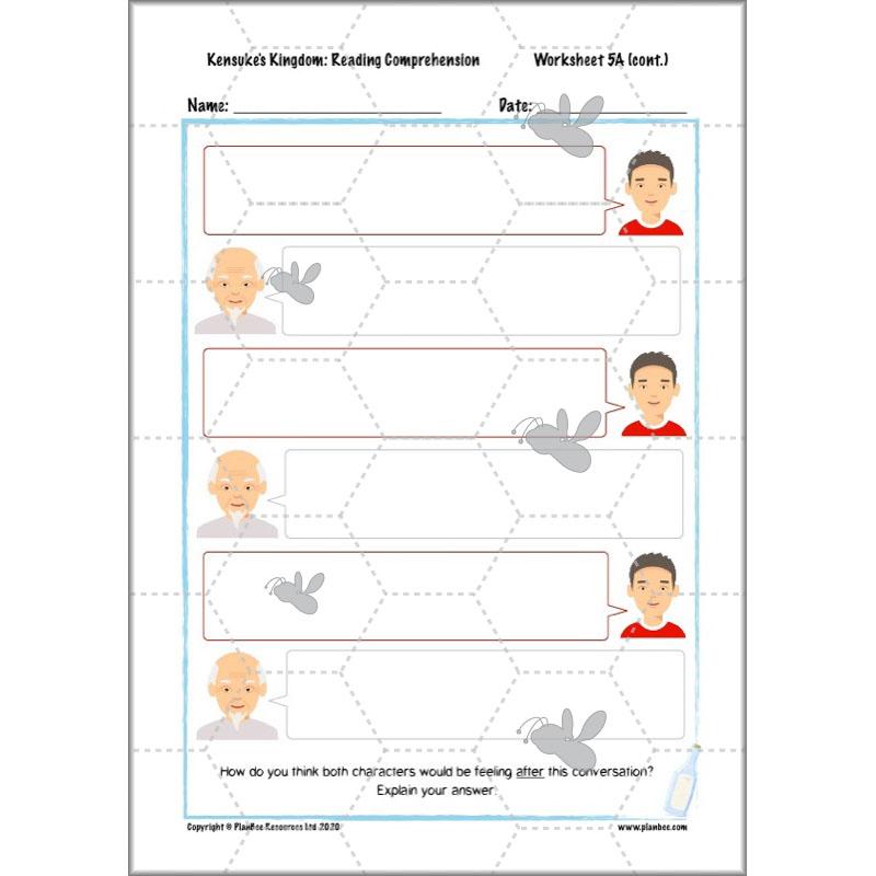 PlanBee Michael Morpurgo Kensuke's Kingdom Planning by PlanBee