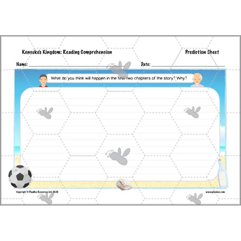 PlanBee Michael Morpurgo Kensuke's Kingdom Planning by PlanBee