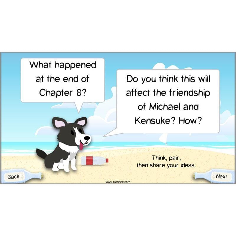 PlanBee Michael Morpurgo Kensuke's Kingdom Planning by PlanBee