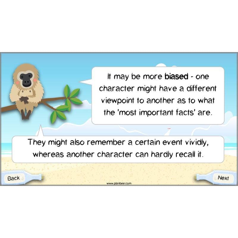 PlanBee Michael Morpurgo Kensuke's Kingdom Planning by PlanBee