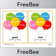 PlanBee Balloon Synonym Posters by PlanBee