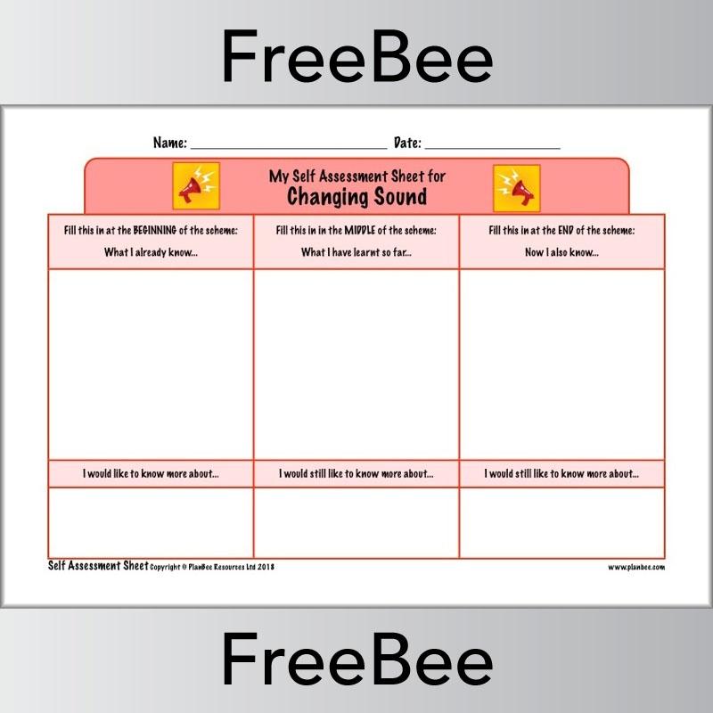PlanBee Ks2 Science Self Assessment Sheets