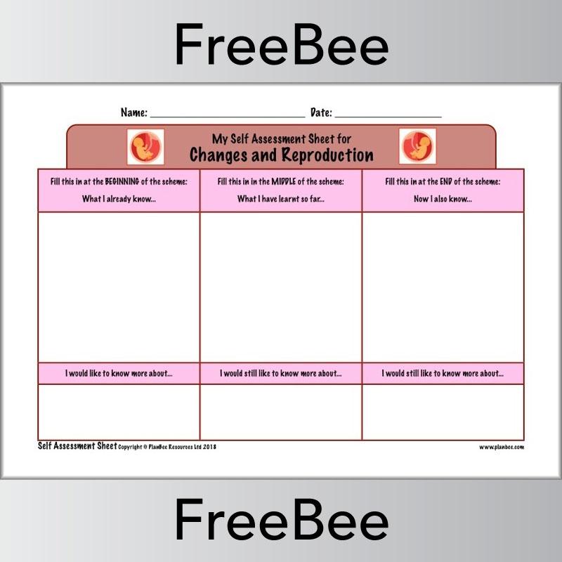 PlanBee Ks2 Science Self Assessment Sheets