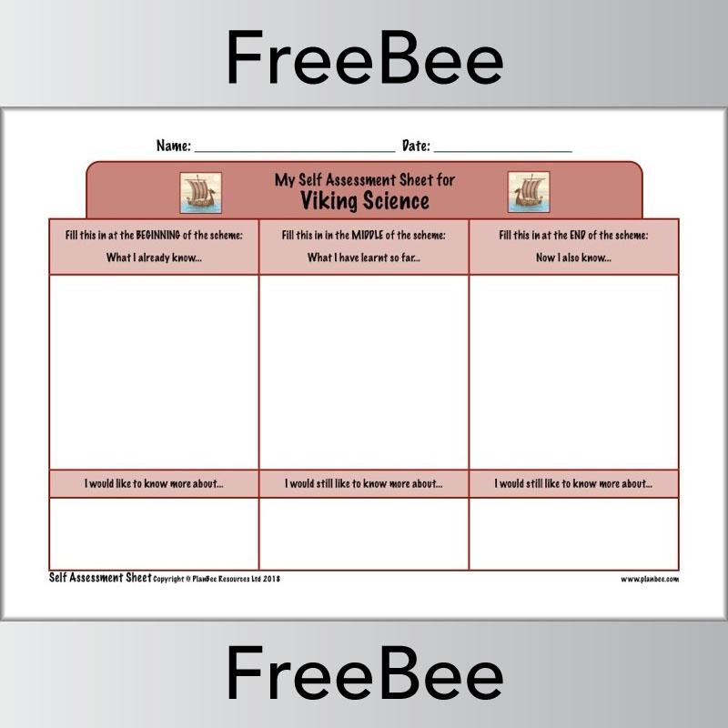 PlanBee Ks2 Science Self Assessment Sheets