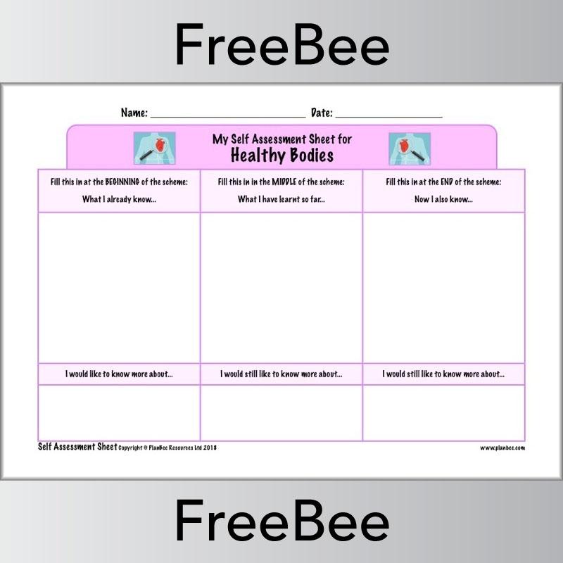 PlanBee Ks2 Science Self Assessment Sheets