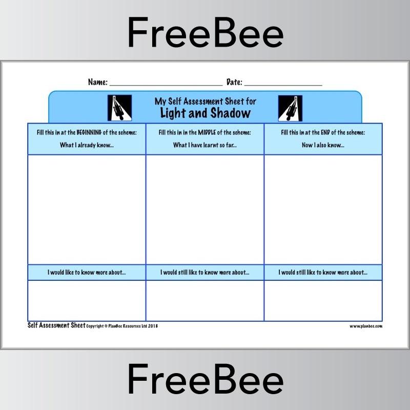 PlanBee Ks2 Science Self Assessment Sheets