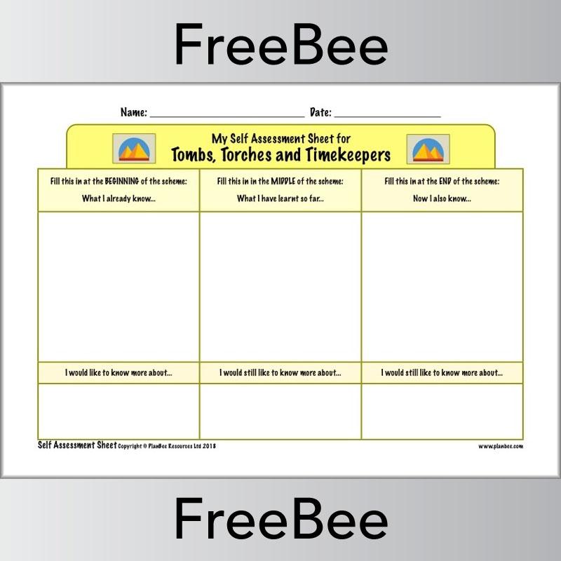 PlanBee Ks2 Science Self Assessment Sheets