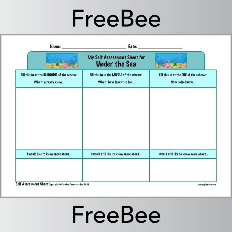 PlanBee Ks2 Science Self Assessment Sheets