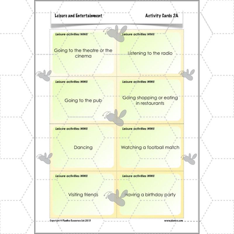 PlanBee Leisure and Entertainment in the 20th Century: KS2 History