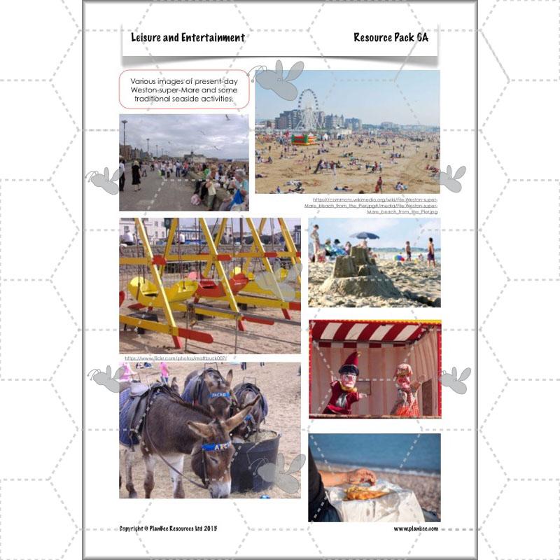 PlanBee Leisure and Entertainment in the 20th Century: KS2 History