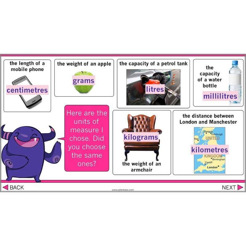 PlanBee Length, Weight & Capacity - Year 5 Maths Planning - Measurement