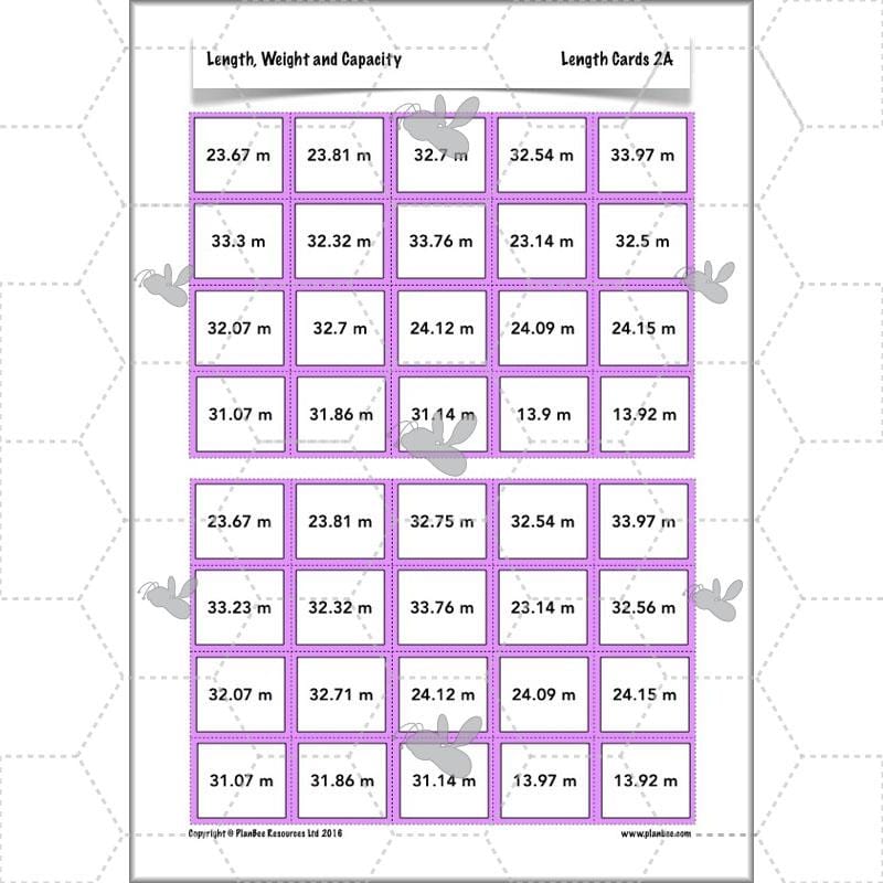 PlanBee Length, Weight & Capacity - Year 5 Maths Planning - Measurement