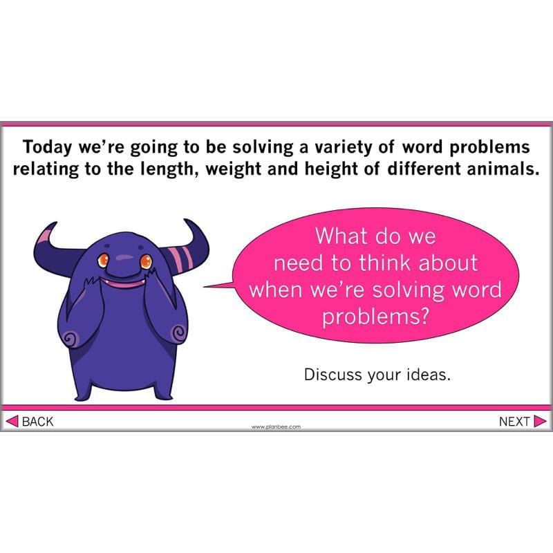 PlanBee Length, Weight & Capacity - Year 5 Maths Planning - Measurement