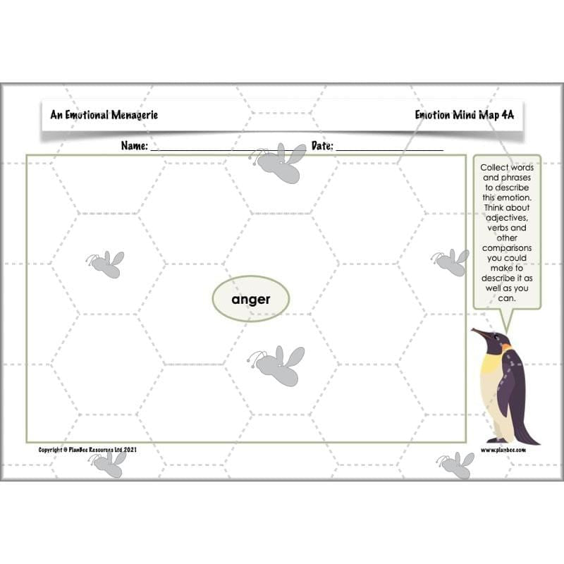Year 6 Poetry Lessons | An Emotional Menagerie by PlanBee