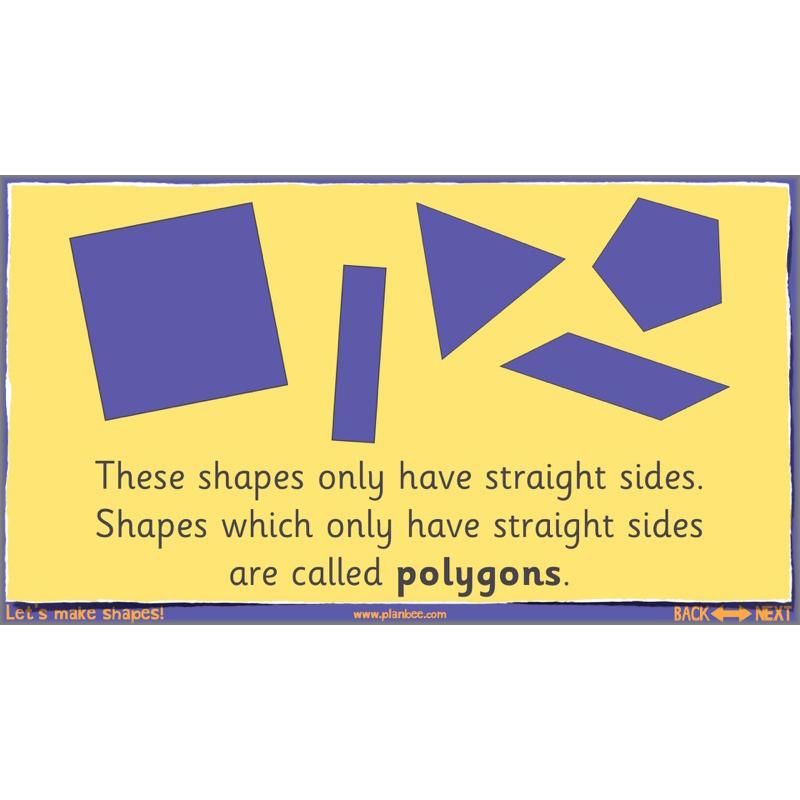 PlanBee Make Shapes Year 1 Shape Maths Lessons | PlanBee