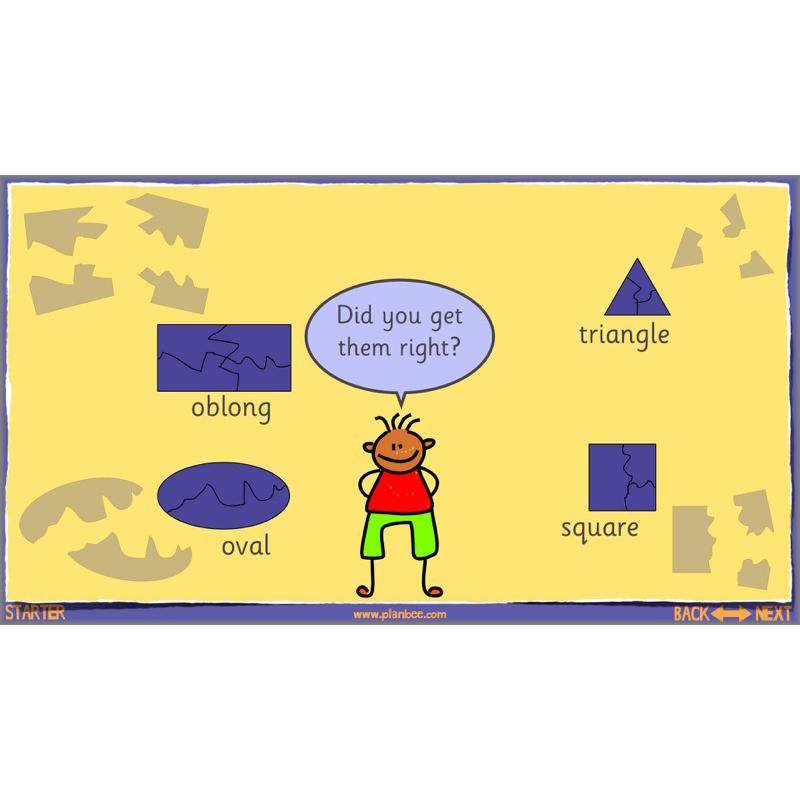 PlanBee Make Shapes Year 1 Shape Maths Lessons | PlanBee