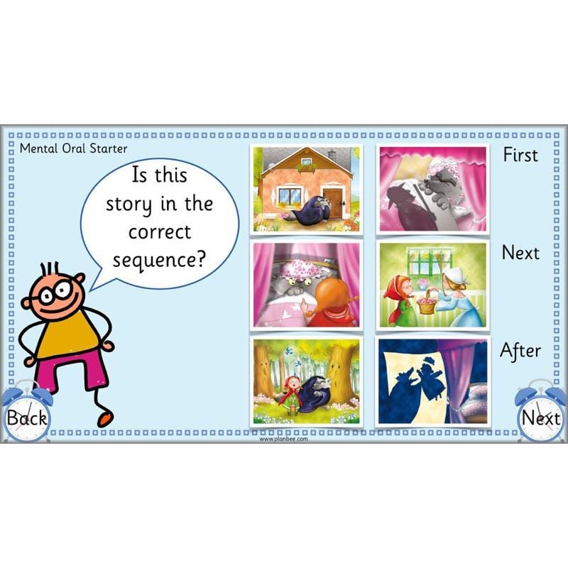 PlanBee Time Language Year 1 Maths lesson | KS1 Maths Plans