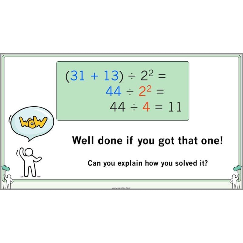 PlanBee Let's Calculate - Year 5 Problem-solving Plans and Resources PlanBee