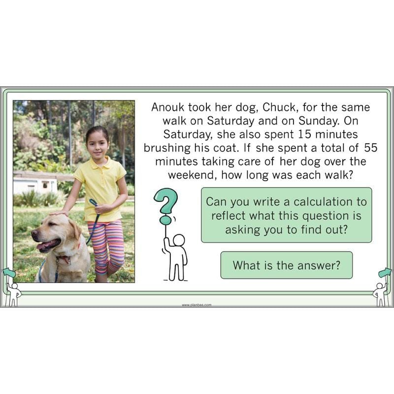 PlanBee Let's Calculate - Year 5 Problem-solving Plans and Resources PlanBee