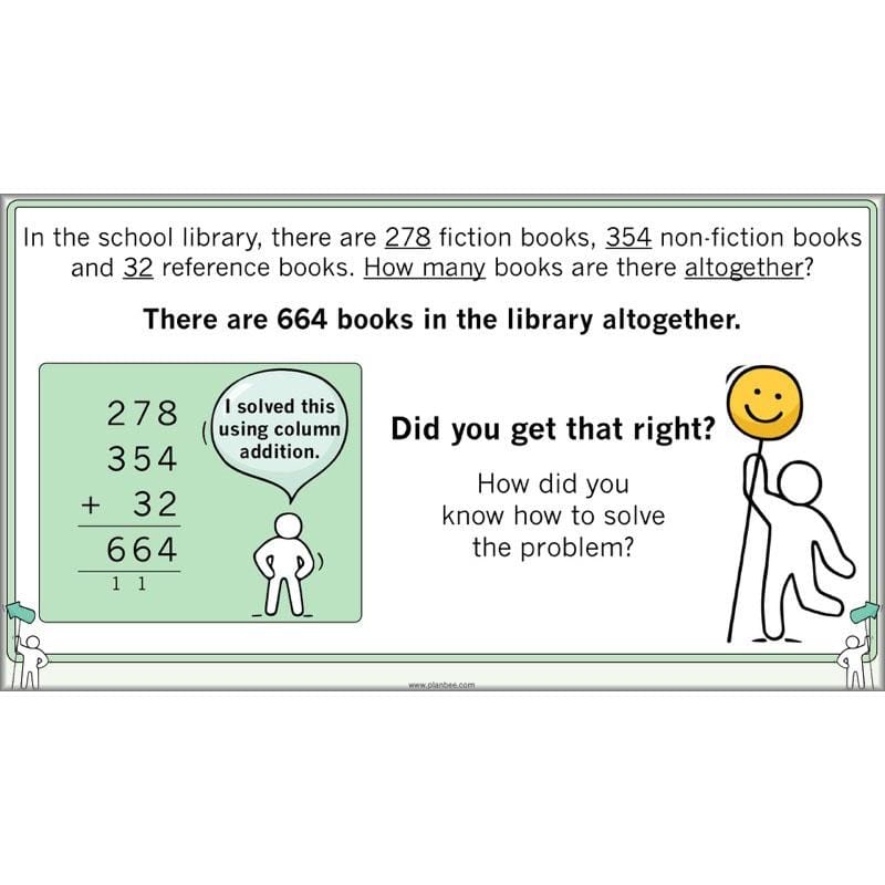 PlanBee Let's Calculate - Year 5 Problem-solving Plans and Resources PlanBee