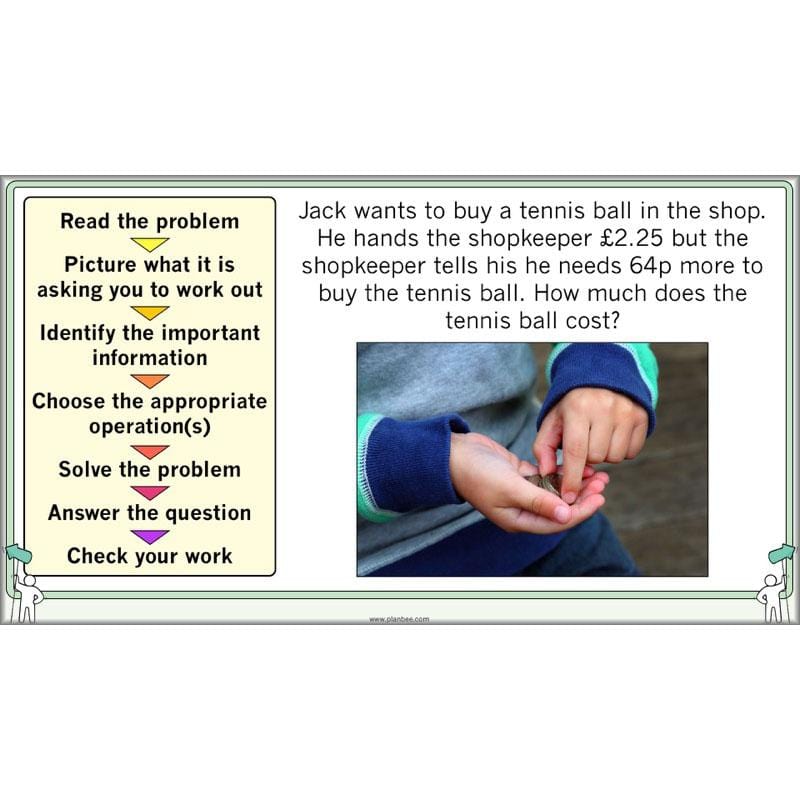 PlanBee Let's Calculate - Year 5 Problem-solving Plans and Resources PlanBee