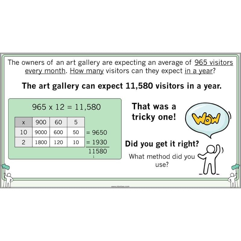PlanBee Let's Calculate - Year 5 Problem-solving Plans and Resources PlanBee