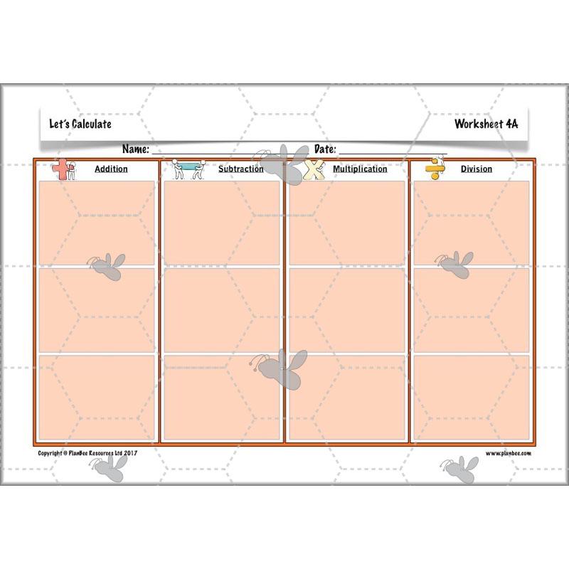 PlanBee Let's Calculate - Year 5 Problem-solving Plans and Resources PlanBee