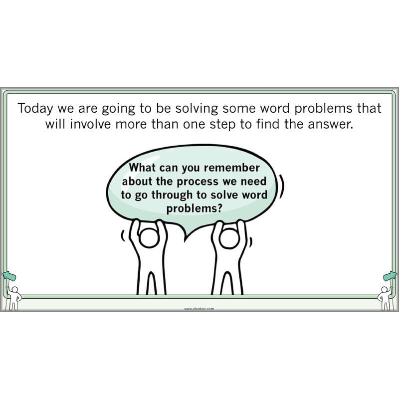 PlanBee Let's Calculate - Year 5 Problem-solving Plans and Resources PlanBee
