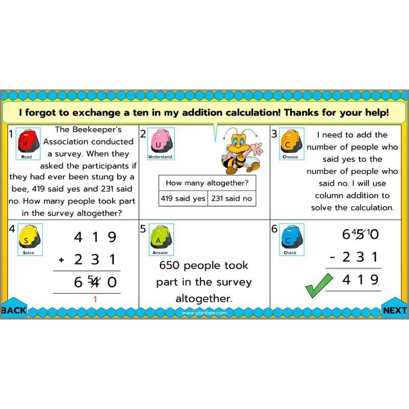 PlanBee Let's Add and Subtract: Maths Lesson Plans and Resources Year 3