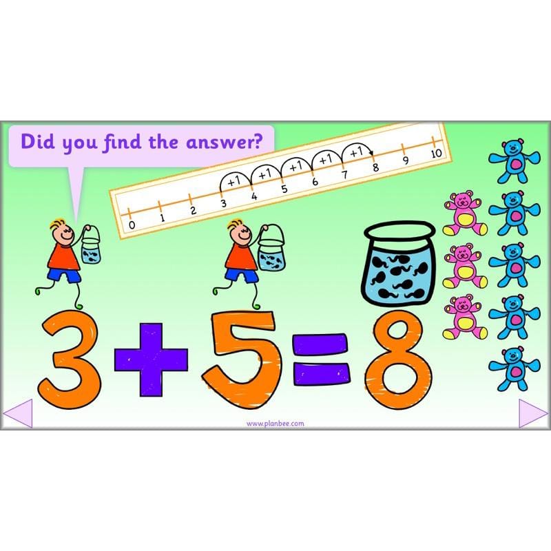 PlanBee Let’s add and subtract objects - KS1 maths number plans