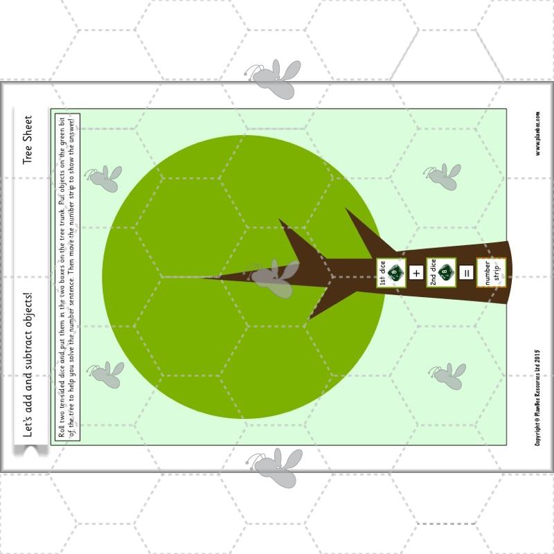 PlanBee Let’s add and subtract objects - KS1 maths number plans