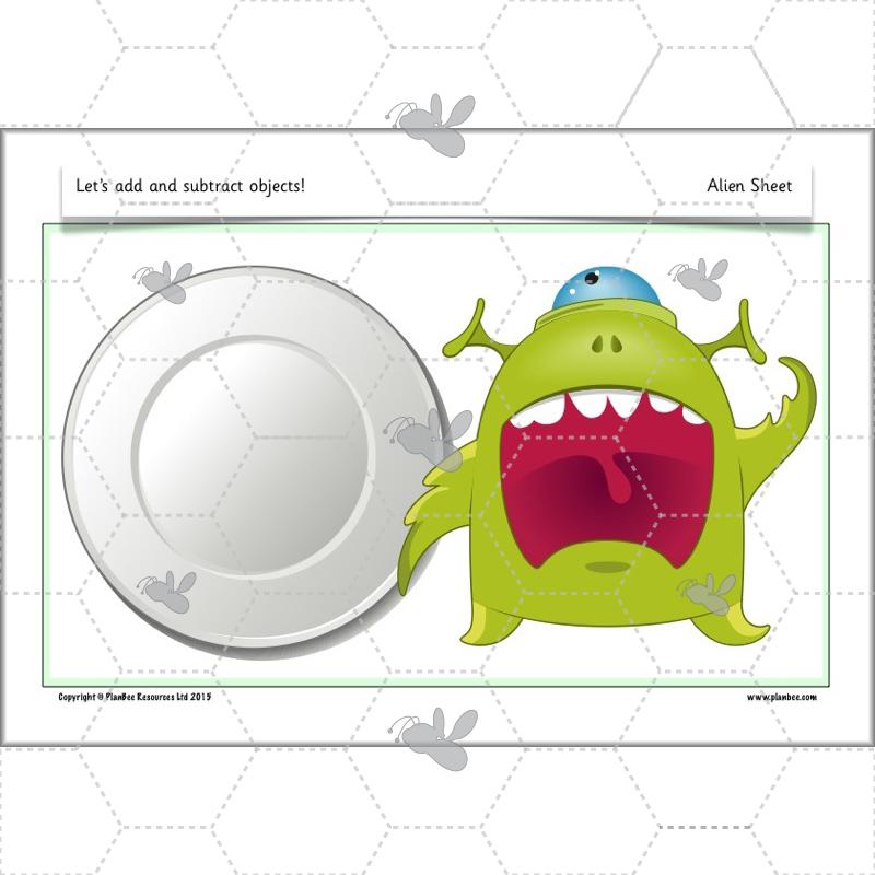 PlanBee Let’s add and subtract objects - KS1 maths number plans